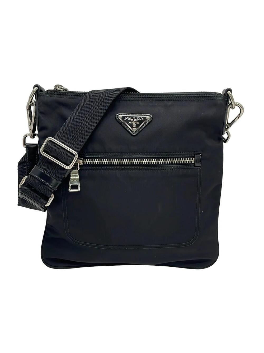 Prada Black Nylon Shoulder Bag #339806P57B